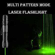 Load image into Gallery viewer, 1pc  Rechargeable Green/red/purple Laser Indicator Battery Set, USB Rechargeable Battery Laser Flashlight, High Lumen Flashlight Laser Beam, Suitable For TV/LED/LCD Screen Demonstration