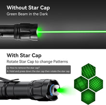 Load image into Gallery viewer, 1pc  Rechargeable Green/red/purple Laser Indicator Battery Set, USB Rechargeable Battery Laser Flashlight, High Lumen Flashlight Laser Beam, Suitable For TV/LED/LCD Screen Demonstration