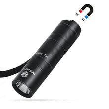 Load image into Gallery viewer, wissblue Mini X2 1600 Lumens EDC Flashlight, Rechargeable Portable Flashlight, 18350 Cob Flashlight
